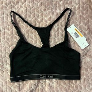 Calvin Klein Pure Ribbed Unlined Bralette